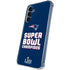 NFL Patriots Super Bowl LIII Champions Galaxy A35 5G Clear Case