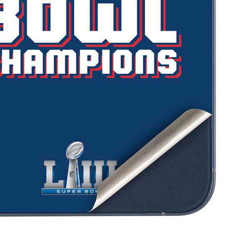 NFL Patriots Super Bowl LIII Champions Galaxy A35 5G Skin