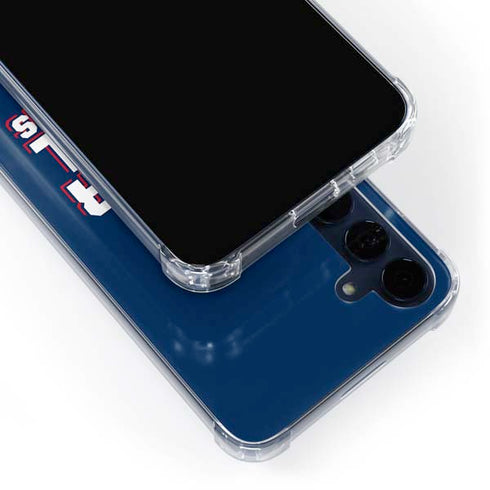 NFL Patriots Super Bowl LIII Champions Galaxy A55 5G Clear Case