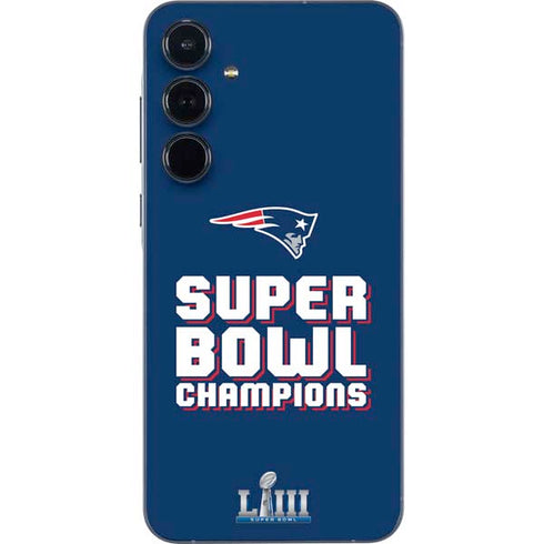 NFL Patriots Super Bowl LIII Champions Galaxy A55 5G Skin