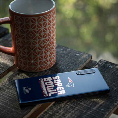 NFL Patriots Super Bowl LIII Champions Galaxy Note 10 Plus Skin