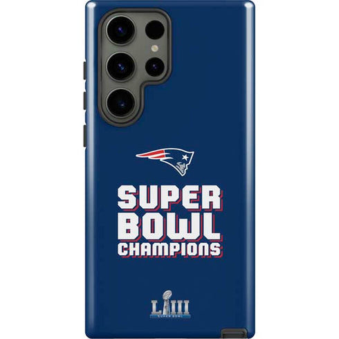 NFL Patriots Super Bowl LIII Champions Galaxy S23 Ultra Pro Case