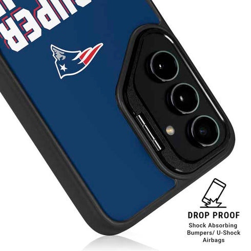 NFL Patriots Super Bowl LIII Champions Galaxy S24 FE Kickstand Case