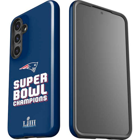 NFL Patriots Super Bowl LIII Champions Galaxy S25 Plus Impact Case