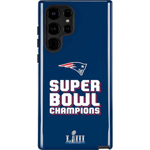 NFL Patriots Super Bowl LIII Champions Galaxy Cases