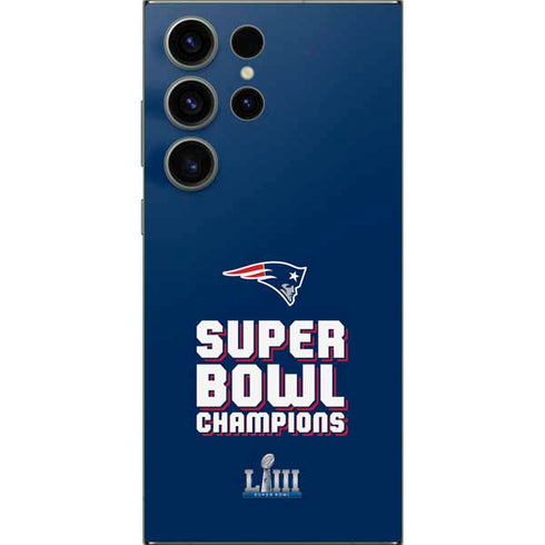 NFL Patriots Super Bowl LIII Champions Galaxy S24 Ultra Skin