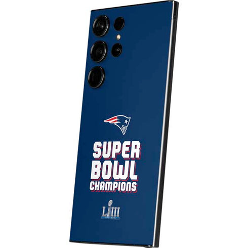 NFL Patriots Super Bowl LIII Champions Galaxy S25 Ultra Skin