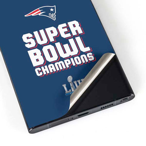 NFL Patriots Super Bowl LIII Champions Galaxy S25 Ultra Skin