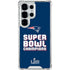 NFL Patriots Super Bowl LIII Champions Galaxy S25 Ultra Clear Case