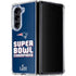 NFL Patriots Super Bowl LIII Champions Galaxy Z Fold5 5G Clear Case
