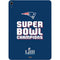 NFL Patriots Super Bowl LIII Champions Apple iPad Air Skin