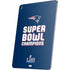 NFL Patriots Super Bowl LIII Champions Apple iPad Air Skin