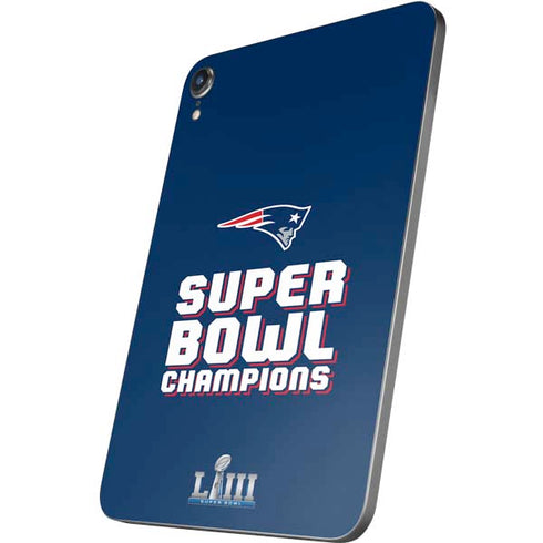 NFL Patriots Super Bowl LIII Champions Apple iPad Mini Skin