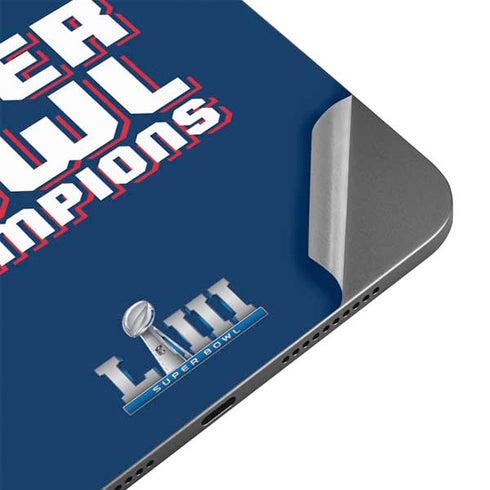 NFL Patriots Super Bowl LIII Champions Apple iPad Mini Skin