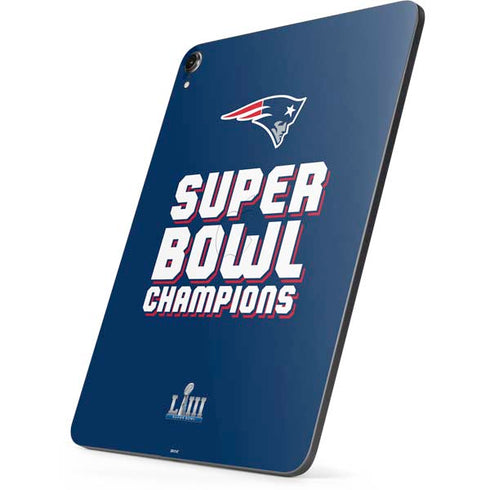 NFL Patriots Super Bowl LIII Champions Apple iPad Pro Skin