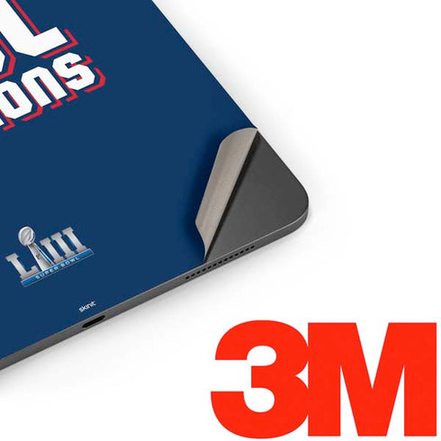 NFL Patriots Super Bowl LIII Champions Apple iPad Pro Skin