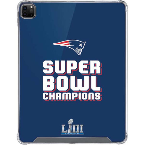 NFL Patriots Super Bowl LIII Champions iPad Cases