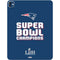 NFL Patriots Super Bowl LIII Champions iPad Pro 13in M4 (2024) Skin