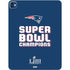 NFL Patriots Super Bowl LIII Champions iPad Pro 13in M4 (2024) Skin
