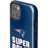 NFL Patriots Super Bowl LIII Champions iPhone 15 Impact Case