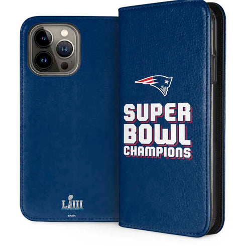 NFL Patriots Super Bowl LIII Champions iPhone Cases