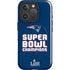 NFL Patriots Super Bowl LIII Champions iPhone 16 Pro Magsafe Impact Case