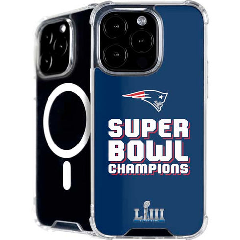 NFL Patriots Super Bowl LIII Champions iPhone 16 Pro Max MagSafe Case