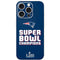 NFL Patriots Super Bowl LIII Champions iPhone 16 Pro Skin