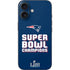 NFL Patriots Super Bowl LIII Champions iPhone 16 Skin