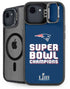 NFL Patriots Super Bowl LIII Champions iPhone 16e Kickstand Case