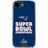 NFL Patriots Super Bowl LIII Champions iPhone 16e Clear Case