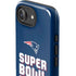 NFL Patriots Super Bowl LIII Champions iPhone 16e Impact Case