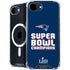 NFL Patriots Super Bowl LIII Champions iPhone 16e MagSafe Case
