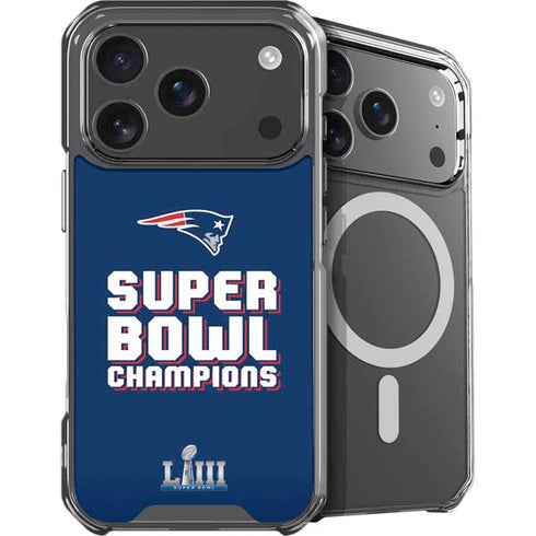 NFL Patriots Super Bowl LIII Champions iPhone 18 Pro MagSafe Case