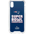 NFL Patriots Super Bowl LIII Champions iPhone XS Clear Case