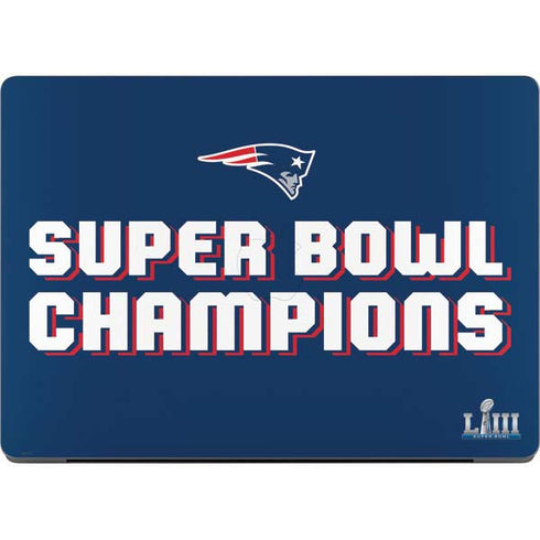 NFL Patriots Super Bowl LIII Champions Apple MacBook Pro 14-inch Skin