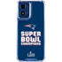 NFL Patriots Super Bowl LIII Champions Moto G 5G (2024) Clear Case