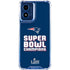 NFL Patriots Super Bowl LIII Champions Moto G Play 4G (2024) Clear Case