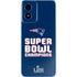 NFL Patriots Super Bowl LIII Champions Moto G Play 4G (2024) Skin