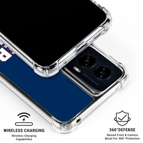 NFL Patriots Super Bowl LIII Champions Moto G Power 5G (2024) Clear Case