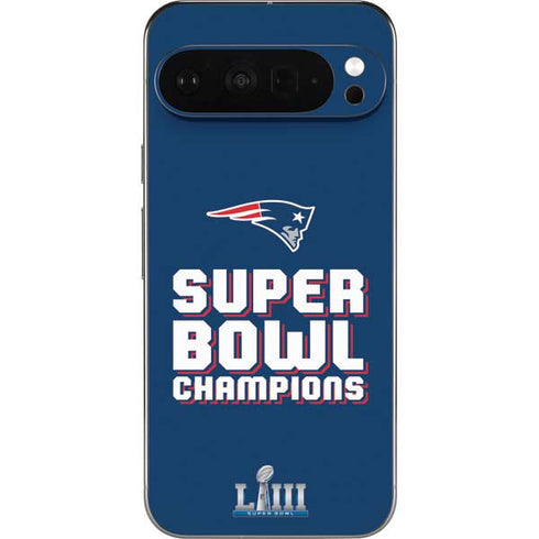 NFL Patriots Super Bowl LIII Champions Pixel 9 Pro XL Skin