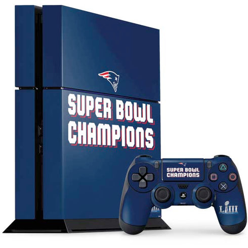 NFL Patriots Super Bowl LIII Champions PlayStation PS4 Skins