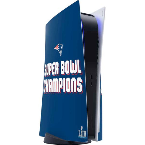NFL Patriots Super Bowl LIII Champions PlayStation PS5 Skins