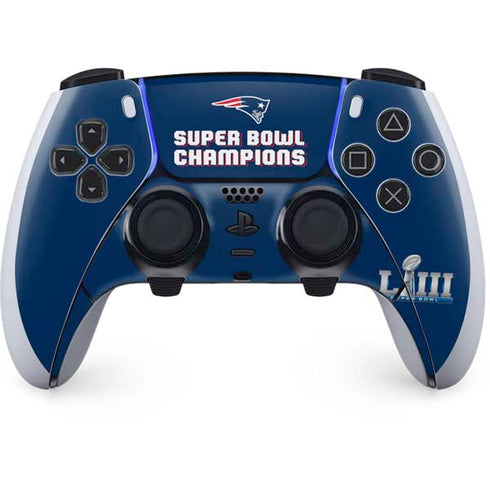 NFL Patriots Super Bowl LIII Champions PlayStation PS5 Skins