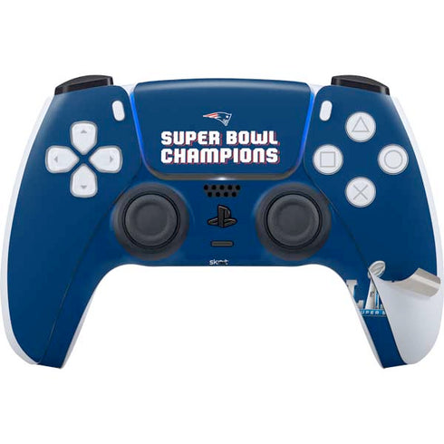 NFL Patriots Super Bowl LIII Champions PS5 Pro Bundle Skin