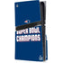 NFL Patriots Super Bowl LIII Champions PS5 Pro Disk Console Skin