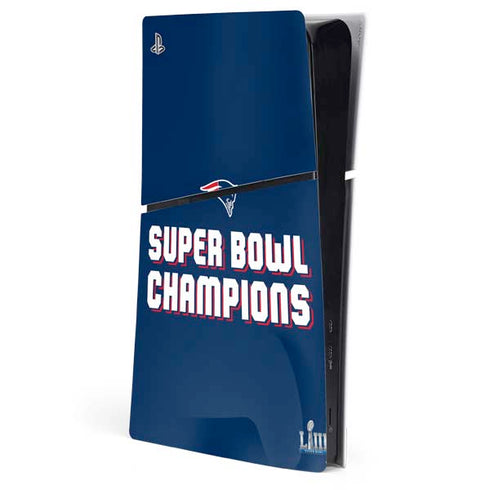 NFL Patriots Super Bowl LIII Champions PlayStation PS5 Skins