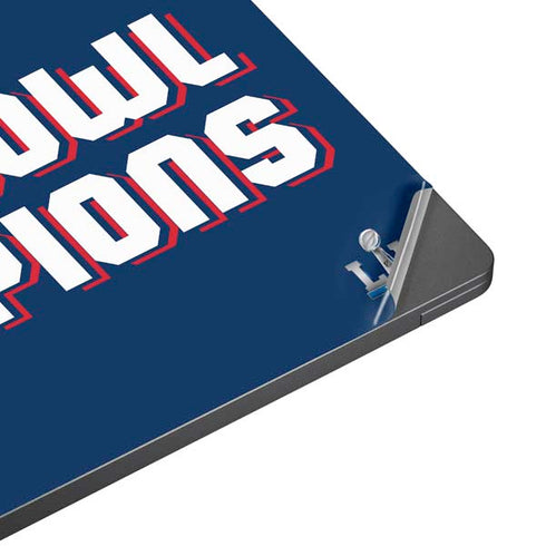 NFL Patriots Super Bowl LIII Champions Surface Laptop 7 15in Skin