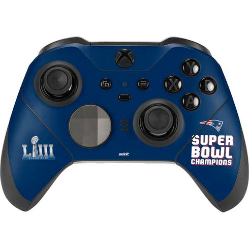 NFL Patriots Super Bowl LIII Champions Xbox Elite Wireless Controller Series 2 Skin