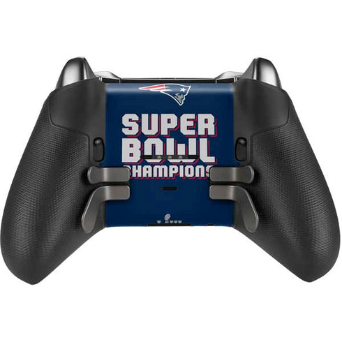 NFL Patriots Super Bowl LIII Champions Xbox Elite Wireless Controller Series 2 Skin